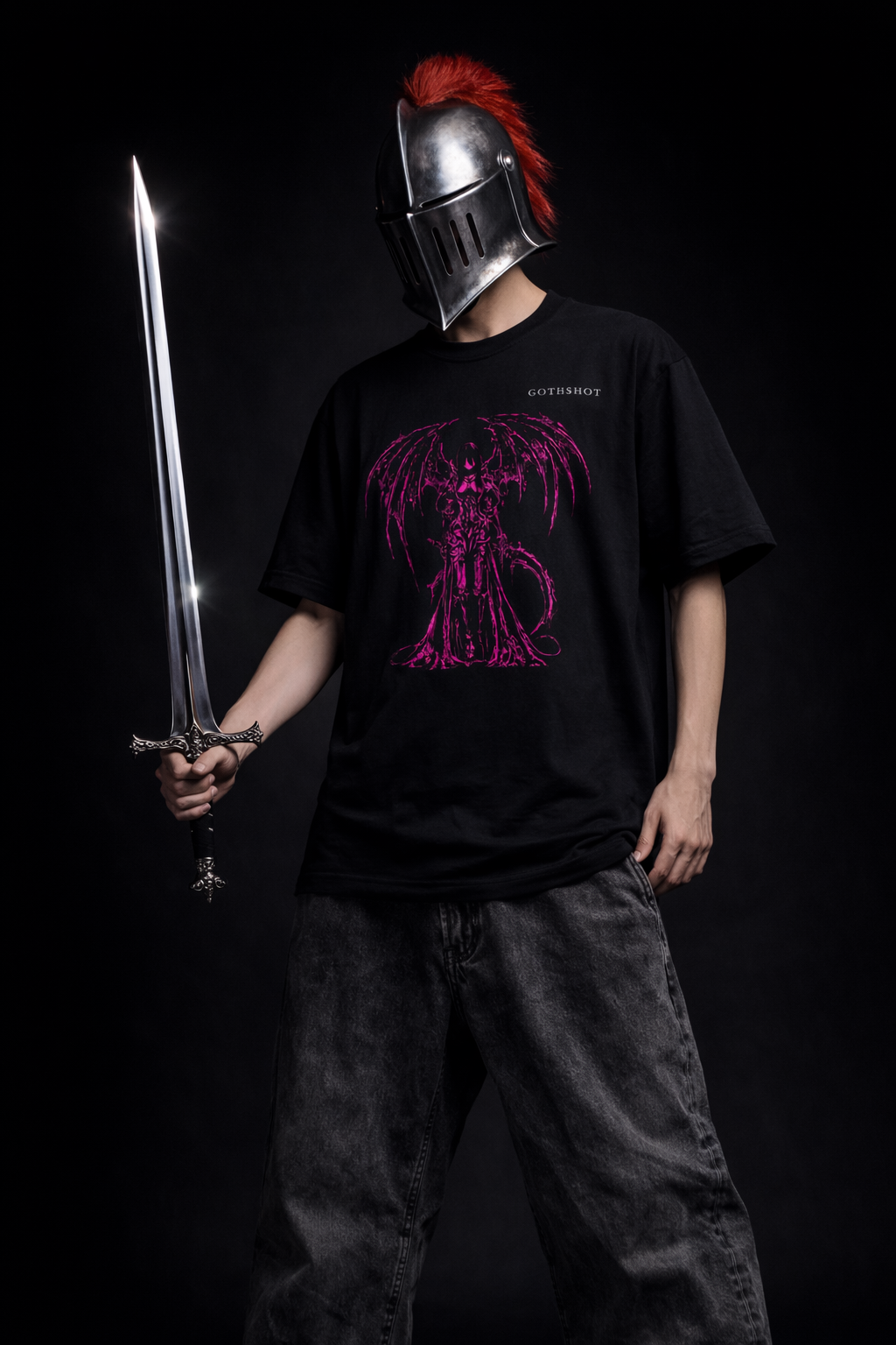 Ascendant Gothic Black T-Shirt