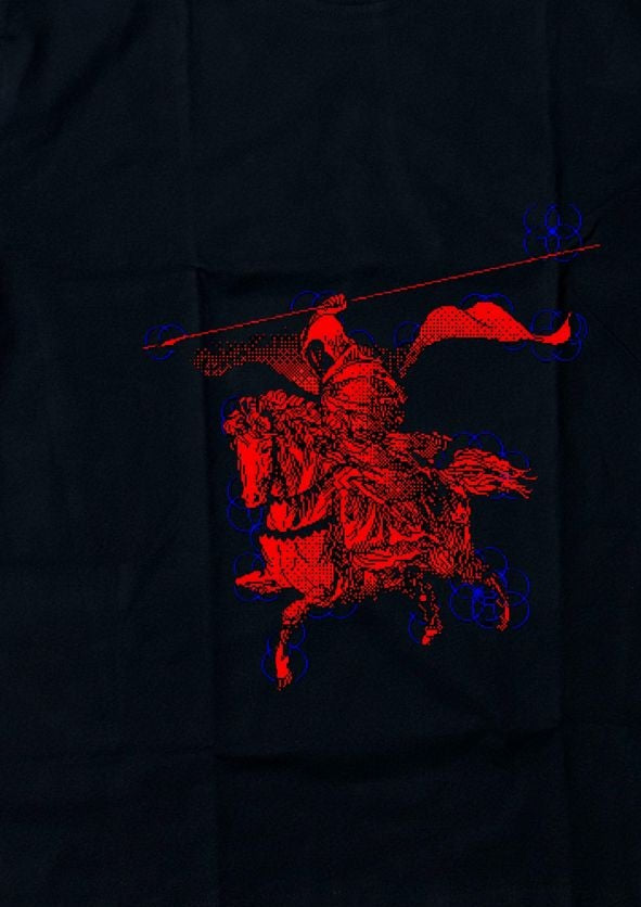 Pixel Knight Black T-shirt